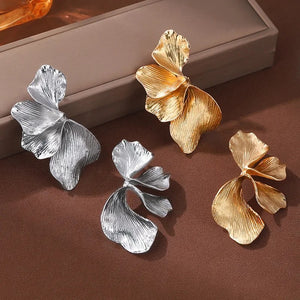 Midas Orchid Statement Earrings