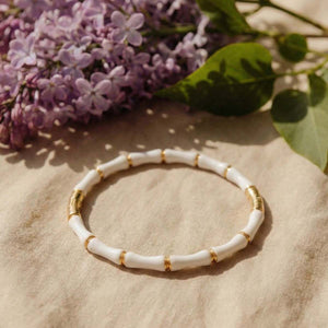 Porcelain Bamboo Bangle