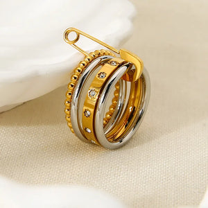 Luxe Fusion Stacked Ring