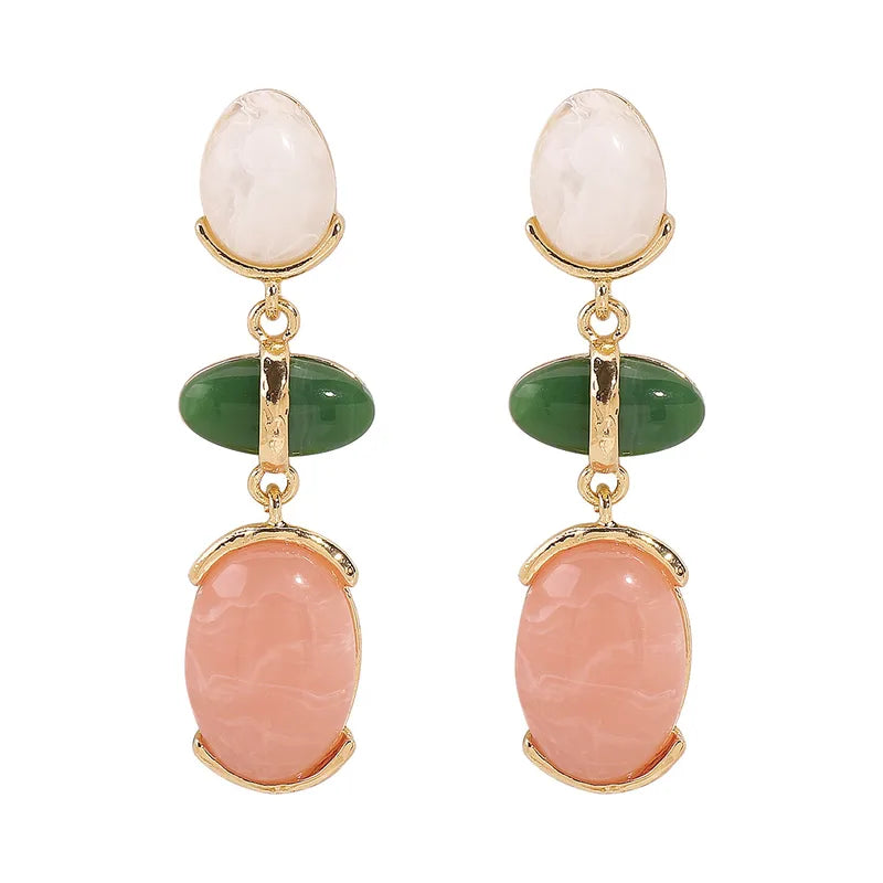 Garden Aura Drop Earrings