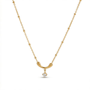Celestial Drop Bead Necklace