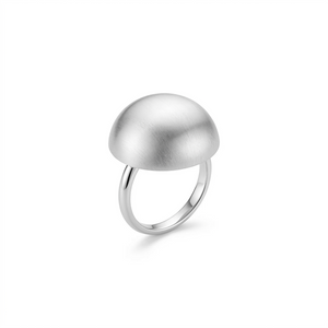 Brushed Sphere Ring