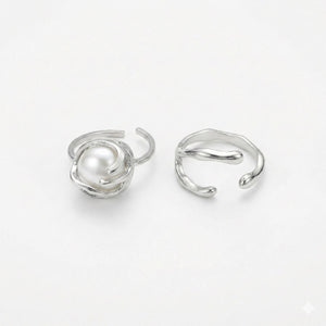 Luna Knot Ring Set