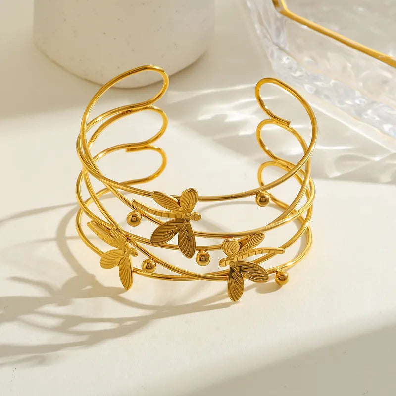Dragonfly Wire Cuff