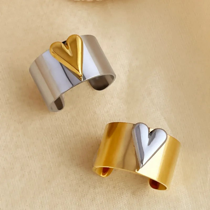 Chrome Heart Bold Ring