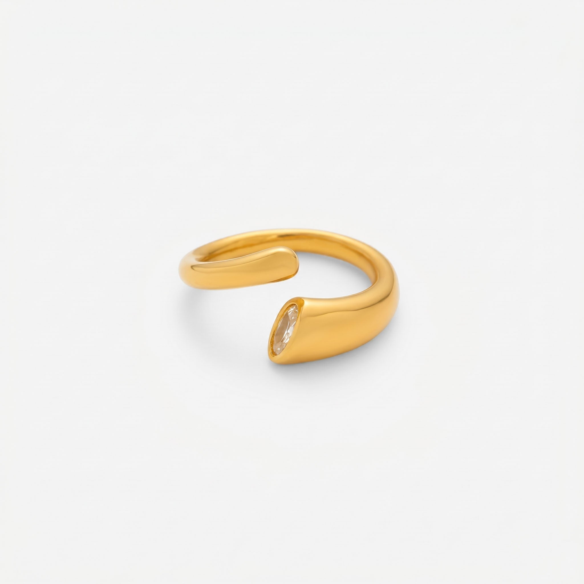 Single Crystal Slant Ring