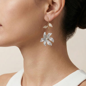 Starlit Vine Bloom Earrings