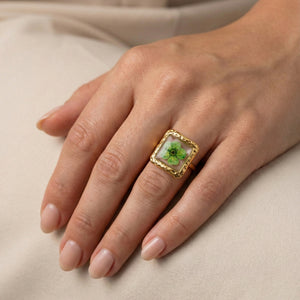 Meadow Petal Open Ring