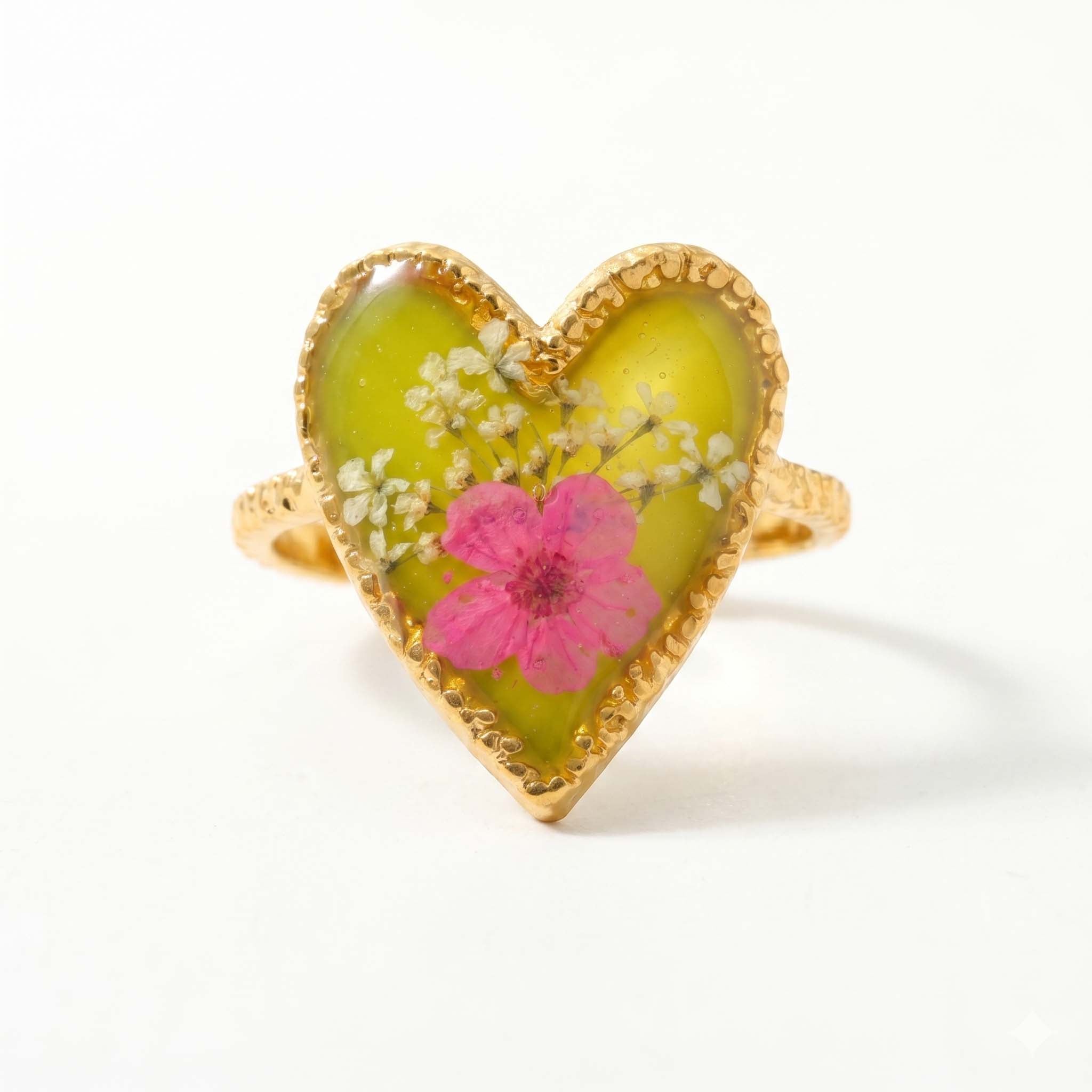 Honey Heart Ring